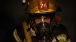 Ramiro Sousa es bombero voluntario y pasó la Navidad en el cuartel