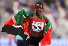 La atleta keniata que consiguió un récord del mundo y apareció apuñalada
