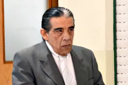 Jorge Héctor Di Pasquale, durante uno de los juicios por delitos de lesa humanidad