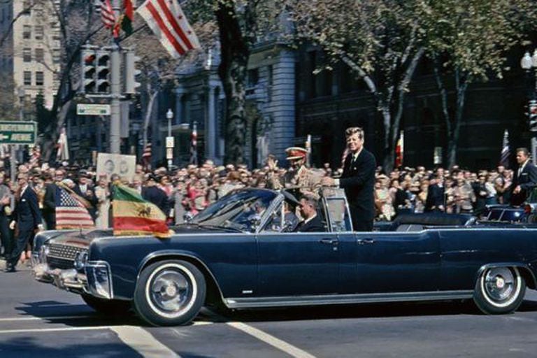 Haile Selassie con John Fitzgerald Kennedy