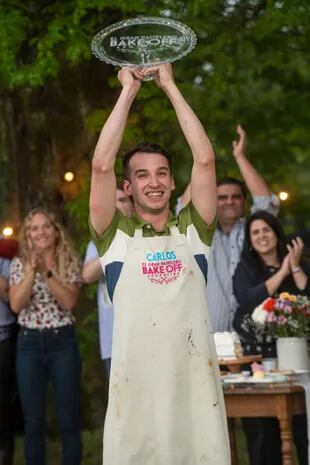 Carlos es el ganador de Bake Off Argentina (Foto: PRENSA TELEFE)