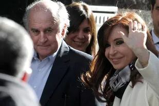Oscar Parrilli y Cristina Kirchner