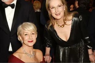 Mirren y Streep: dos potencias de la actuación se saludan