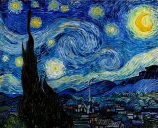 "La noche estrellada" mostró a los científicos el fenómeno astronómico que observó Van Gogh