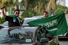 Cómo fueron los masivos festejos de los sauditas en Riad tras la gesta ante la Argentina