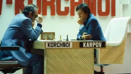 Karpov derrotó a Korchnoi en el histórico campeonato mundial de 1978 en Baguio (Filipinas)