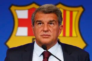 El presidente del Barcelona, Joan Laporta, asegura que el mercado de pases no está cerrado