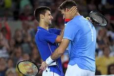 Del Potro provocó "las lágrimas más grandes" en Djokovic, según su madre