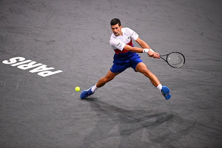 El último domingo, en París-Bercy, Novak Djokovic derrotó a Medvedev y conquistó el último Masters 1000 de la temporada.