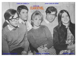De su álbum personal: con Carlos Carella, Norma Aleandro, Juan Carlos Gené y Marilina Ross