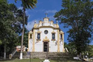Iglesia Nossa Senhora dos Remedios, en el casco histórico de Vila dos Remedios.