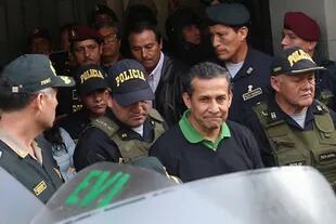 El exmandatario peruano Ollanta Humala