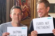 La broma de Matt Damon a Ben Affleck por perder el papel de Batman