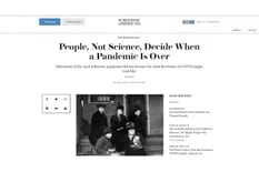 ¿Terminó la pandemia?