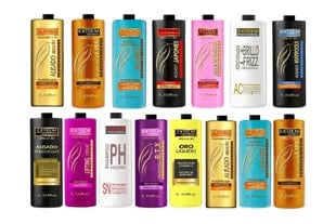 Algunos productos para el pelo comercializados por la marca EXTREM