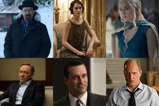 Breaking Bad, Downton Abbey, Game of Thrones, House of Cards, Mad Men y True Detective, los dramas nominados al Emmy