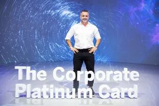 Christian Petersen presente en el lanzamiento de The Corporate Platinum Card de American Express