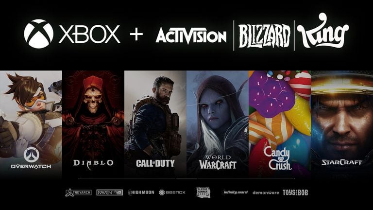 Microsoft compra el estudio de videojuegos Activision Blizzard para ser el 3ro a nivel mundial