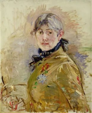Su único autorretrato, que pintó cuando tenía 44 años y estaba de luto por la muerte de su entrañable compañero de vida Édouard Manet