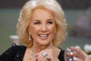 Having lunch with Mirtha Legrand began to air in 1968, and only in 1994 was the driver absent from the cycle for the first time, following the death of her husband, Daniel Tinayre (Photo: File)