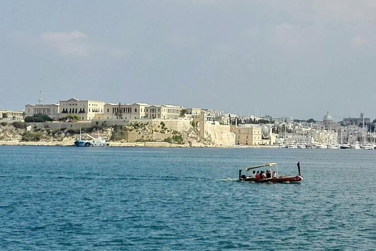 Vista de las costas de Malta