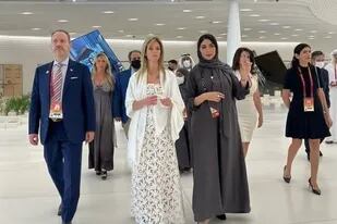 Revuelo por un video viral de la mujer de Lacalle Pou en Dubai