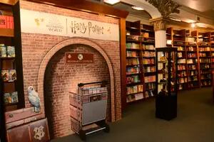 La "librería más linda del mundo" abre un rincón especial dedicado a la saga del mago