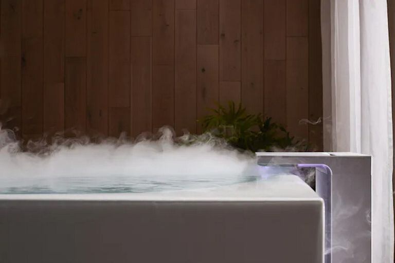 Kohler's exclusive bathtub features a mist effect and will go on sale in the third quarter of 2022 for $8,000