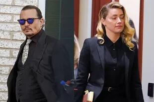 Johnny Depp and Amber Heard, same look, different court day in libel trial