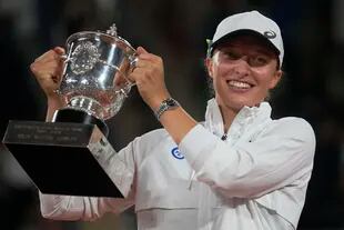 Polka Iga Świątek wygrała Prolan Garros po przegranej jednego seta