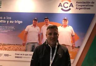 Agustín Sosa, jefe comercial de semillas de la Asociación de Cooperativas Argentinas (ACA)