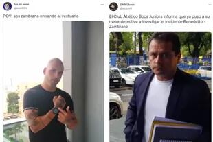 Racing-Boca: los mejores memes por el cruce entre Carlos Zambrano y Darío Benedetto