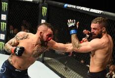 UFC. El argentino Ponzinibbio volvió tras dos años y sufrió un KO "express"