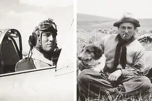 Creció en Neuquén, se hizo piloto de cazas y fue "as del aire" en la Segunda Guerra Mundial