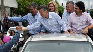 Macri, Cano y Morales en campaña
