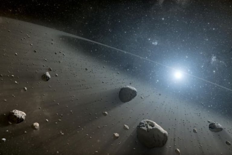 The asteroid was discovered 28 years ago by Robert McNaught