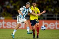 Argentina enfrenta a Colombia por la clasificación en el Sudamericano Sub 20