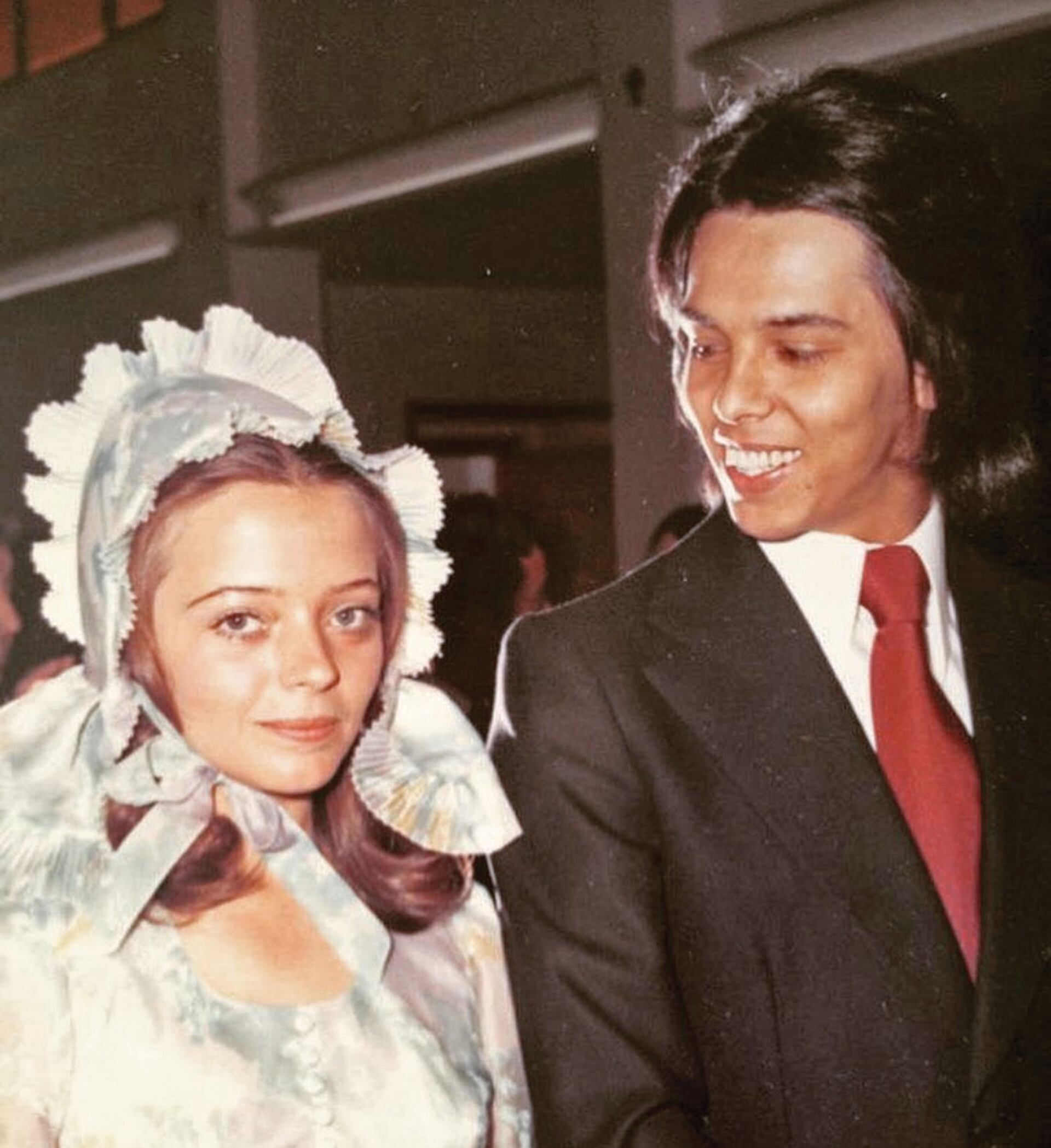 Jairo y su esposa, Teresa Sainz, el día de su boda, en 1972