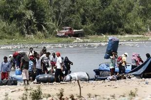 Contrabando en la frontera entre Salta y Bolivia