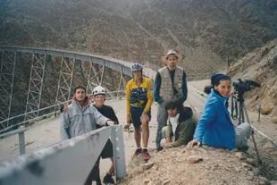 En Salta, con el equipo del primer documental