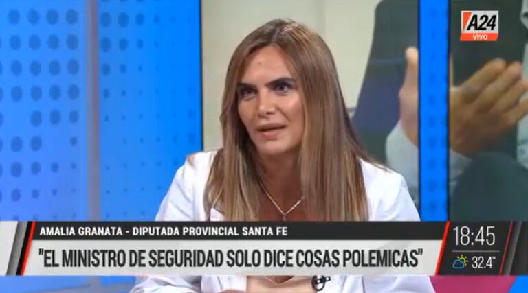 Amalia Granata habló con Viviana Canosa sobre la realidad política del país