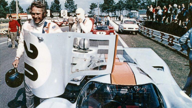 Sin dobles: McQueen y el Porsche 917 con el que protagonizó Le Mans, el film que lo dejó al borde de la quiebra