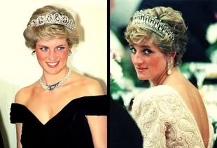 La princesa Diana prefería la Spencer Tiara por encima de la Cambridge Lover’s Knot Tiara (Crédito: Mundiario)