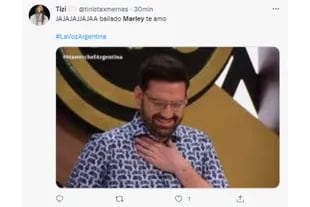 Marley bailó en La Voz Argentina y desató una catarata de memes