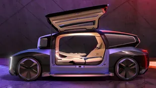 Volkswagen presentó un prototipo que será eléctrico y completamente autónomo.