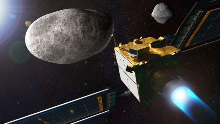 La NASA lanzó una nave espacial para chocar un asteroide y probar si puede evitar amenazas a la Tierra