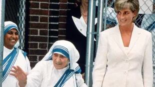 Diana colaboró con la Madre Teresa de Calcuta