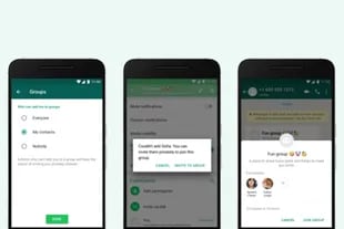 El ajuste está disponible dentro de las configuraciones de WhatsApp, y se podrán elegir tres opciones disponibles
