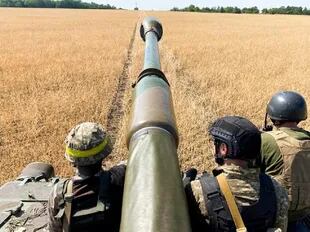 Las tropas ucranianas buscan rodear Lyman.