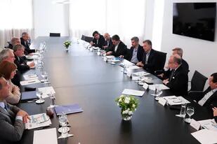 Macri reunió ayer a su gabinete; allí se habló de la agenda económica, entre otros temas